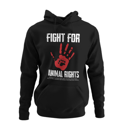 Animal Rights - Organic Hoodie