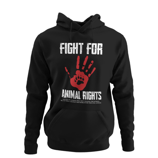 Animal Rights - Organic Hoodie