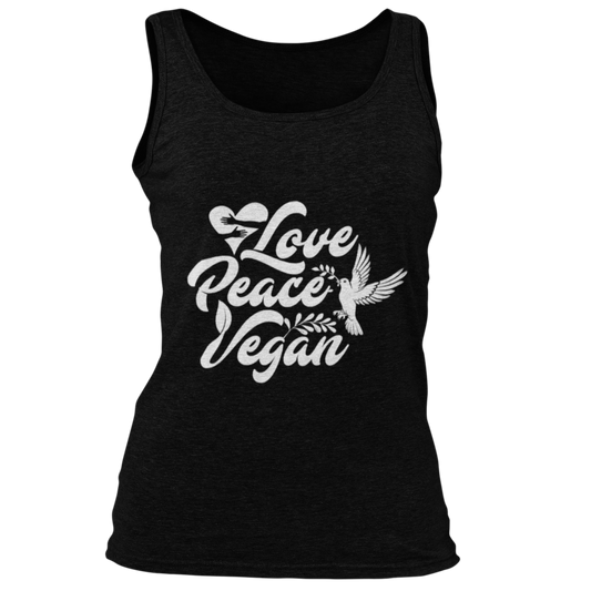 Love Peace Vegan - Organic Top