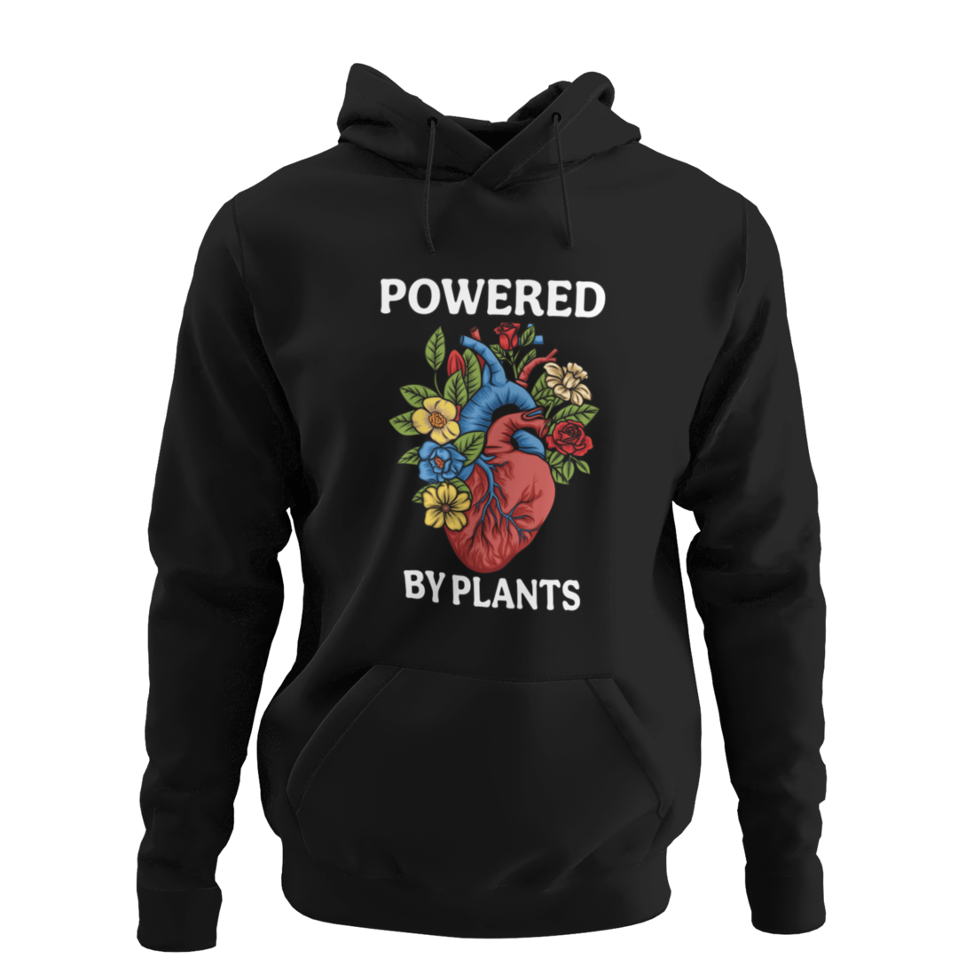 Powered by Plants - Organic Hoodie