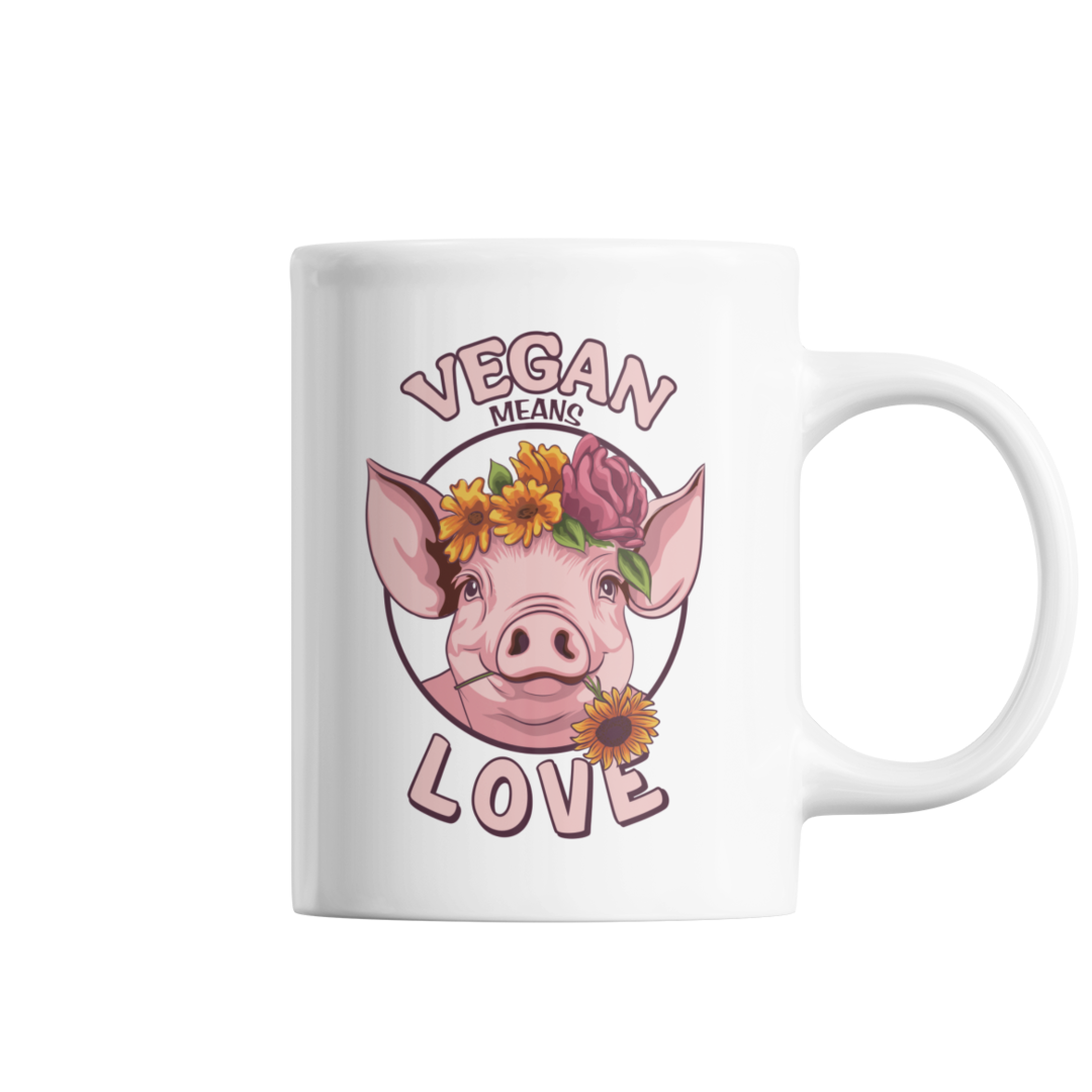 Vegan Love - Tasse