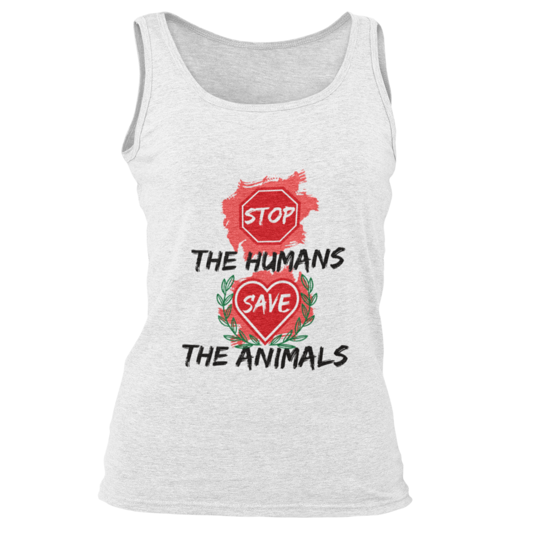 Stop the Humans - Organic Top