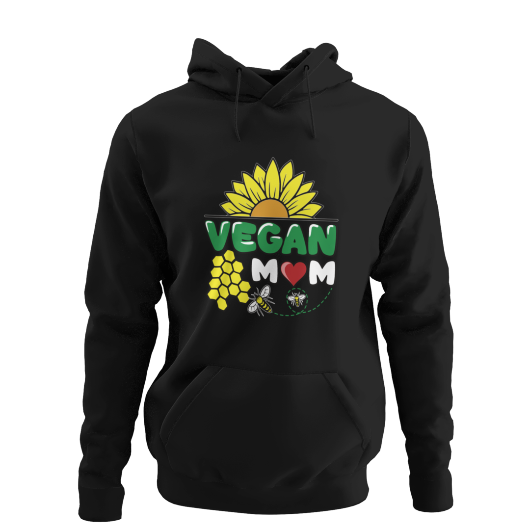 Vegan Mom - Organic Hoodie