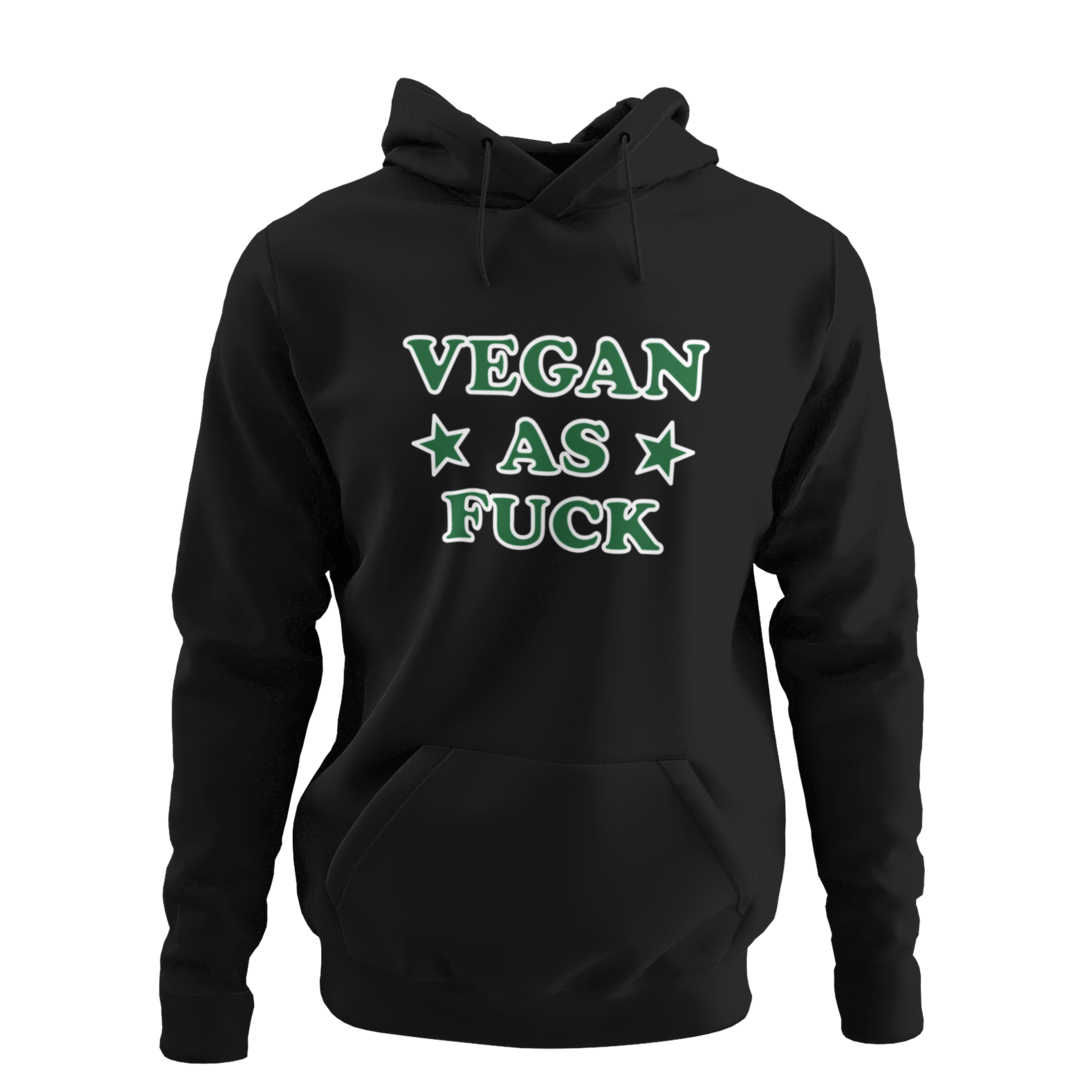 Vegan as fuck - Organic Hoodie
