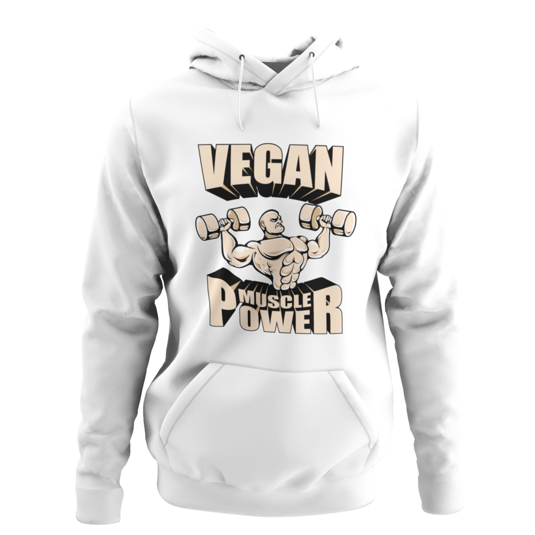 Vegan Muscle Power - Organic Hoodie (Herren)
