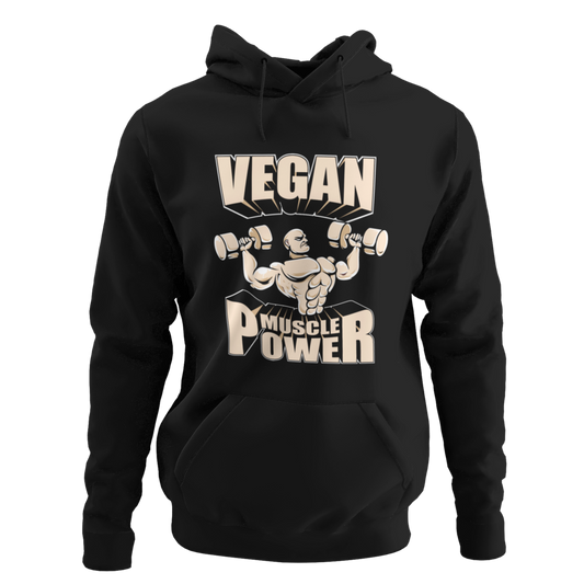 Vegan Muscle Power - Organic Hoodie (Herren)