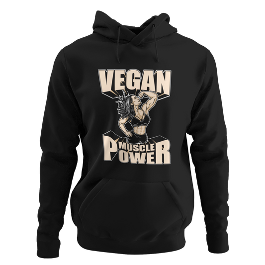 Vegan Muscle Power - Organic Hoodie (Damen)