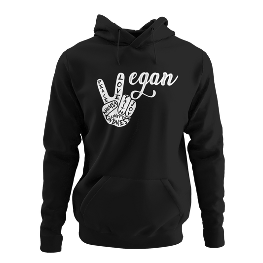 Peace Vegan - Organic Hoodie