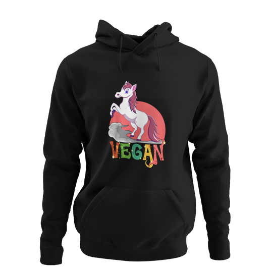 Vegan Unicorn - Organic Hoodie
