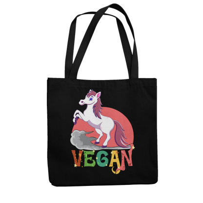 Vegan Unicorn - Jutebeutel