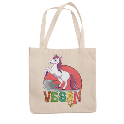 Vegan Unicorn - Jutebeutel