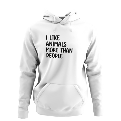 I like Animals - Organic Hoodie