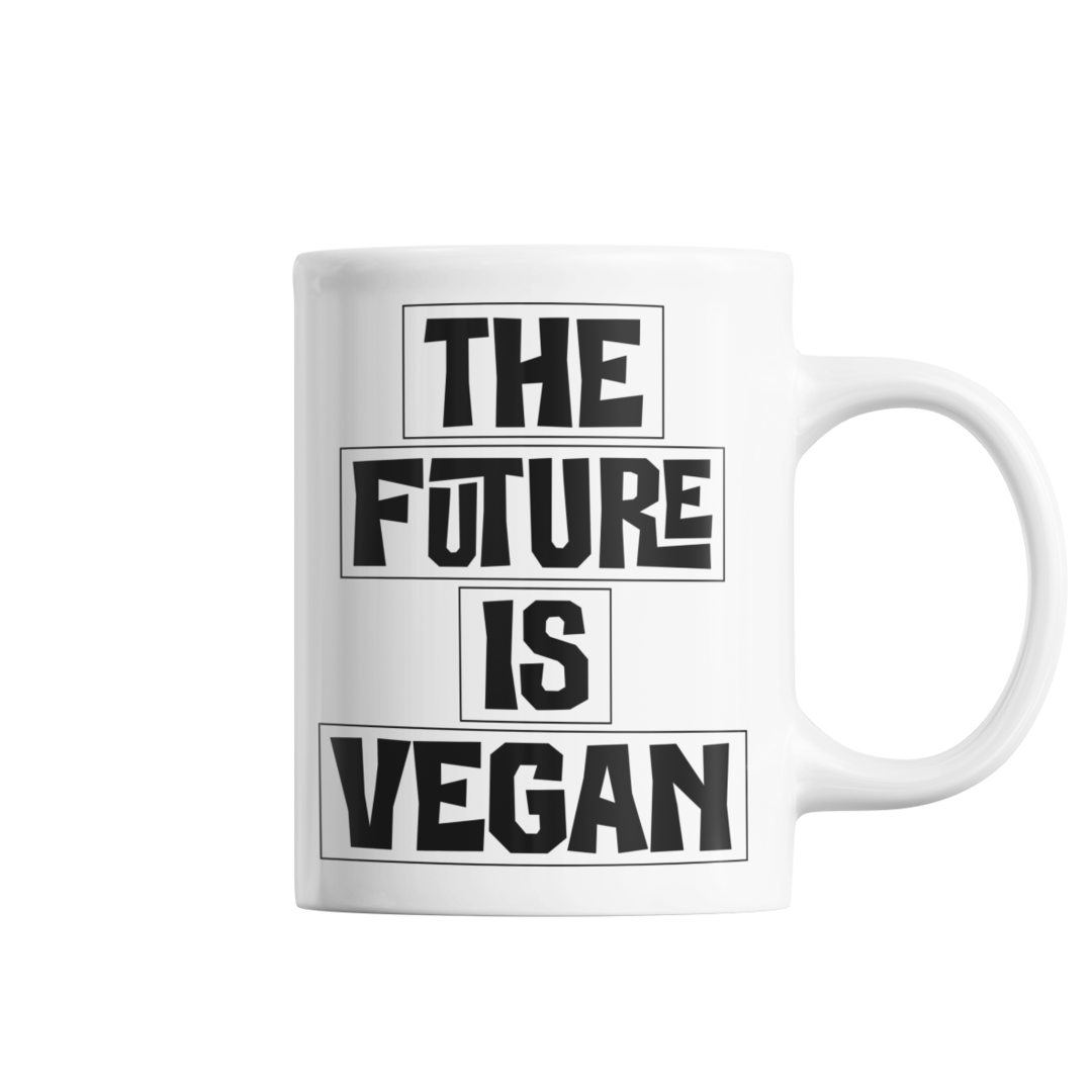 The Future is Vegan - Tasse