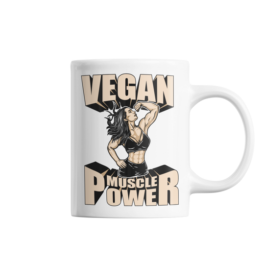 Vegan Muscle Power - Tasse (Damen)