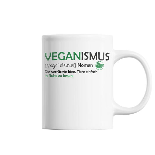Veganismus - Tasse